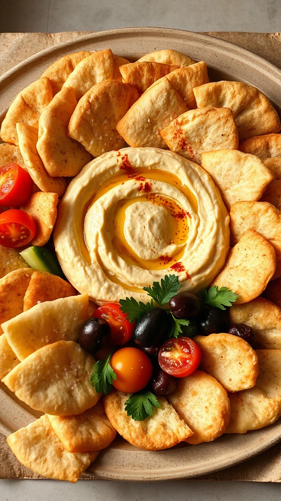 mediterranean dip and chips