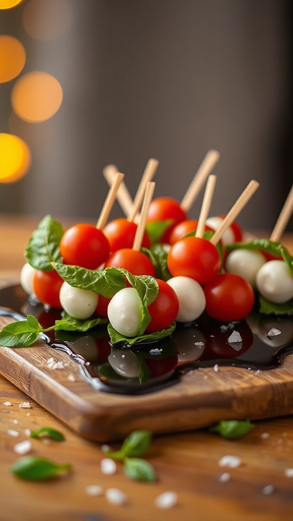 mini caprese skewers recipe