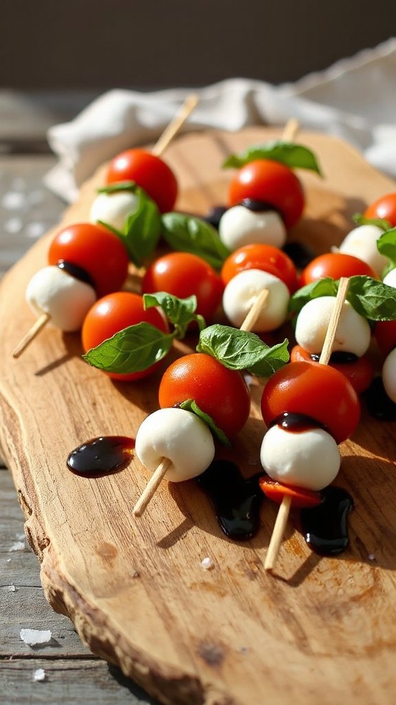 mini caprese skewers recipe mini caprese skewers recipe