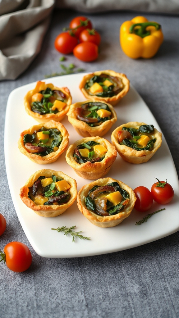 mini quiches appetizer recipe