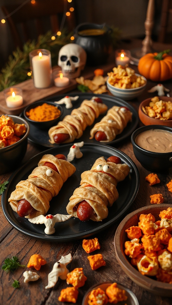 mummy hot dogs recipe