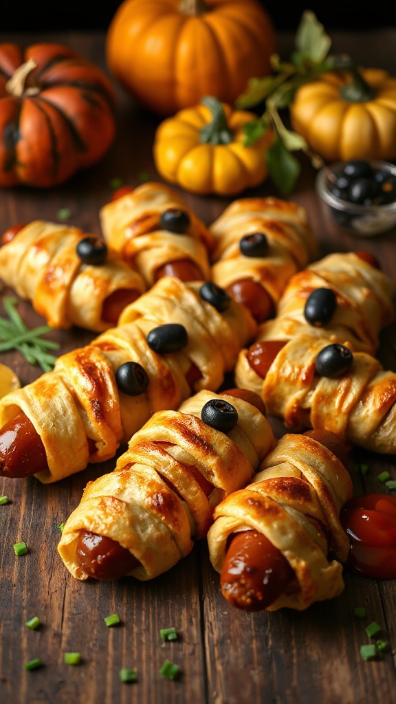mummy hot dogs recipe