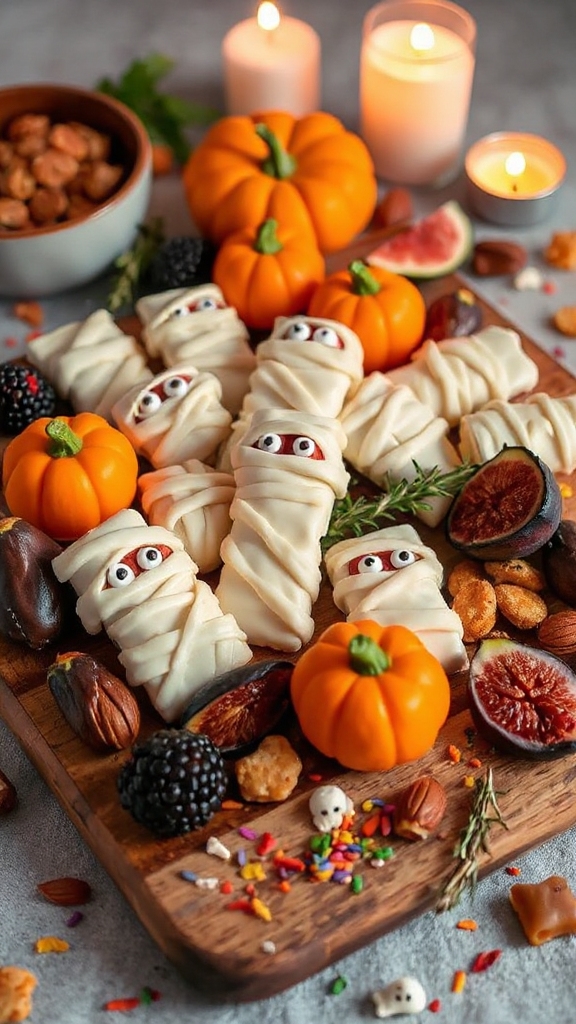 mummy pretzel bites recipe