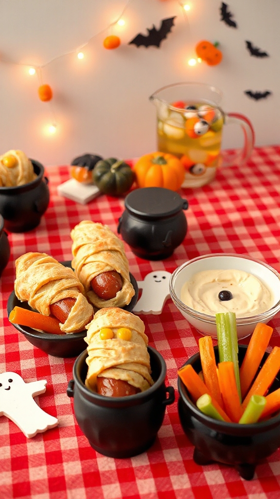 mummy wrapped hot dogs recipe