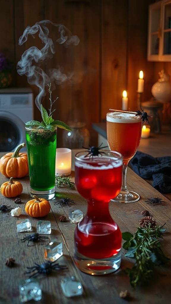 mystical herbal citrus beverage