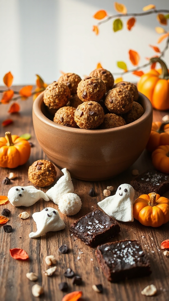 nutritious halloween energy bites