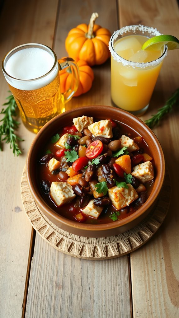 pair drinks with chili pair drinks with chili