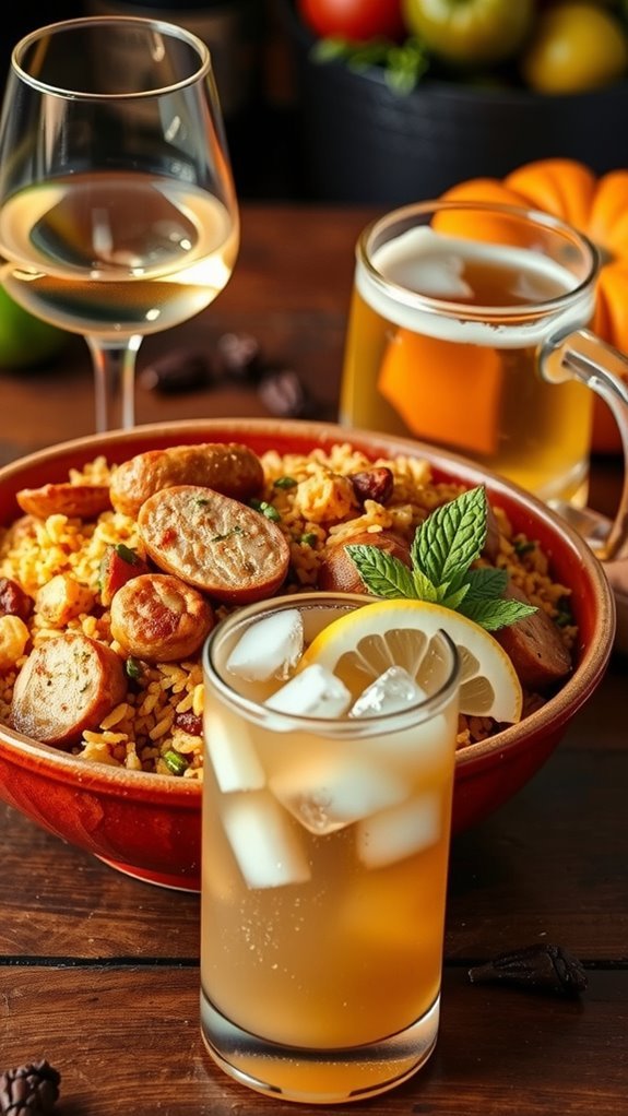 pair drinks with jambalaya pair drinks with jambalaya