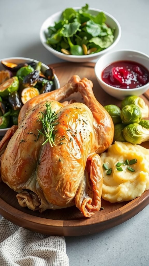 pair herb turkey with sides pair herb turkey with sides