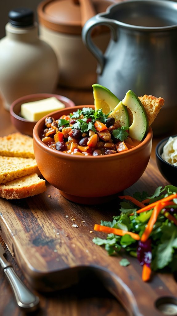 pair with cornbread and salad pair with cornbread and salad