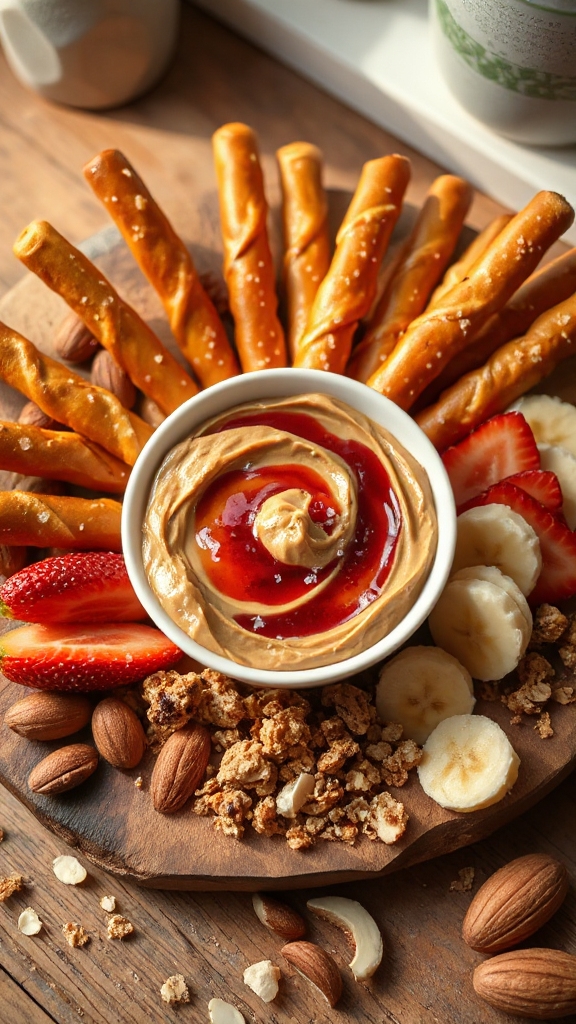 peanut butter jelly dip