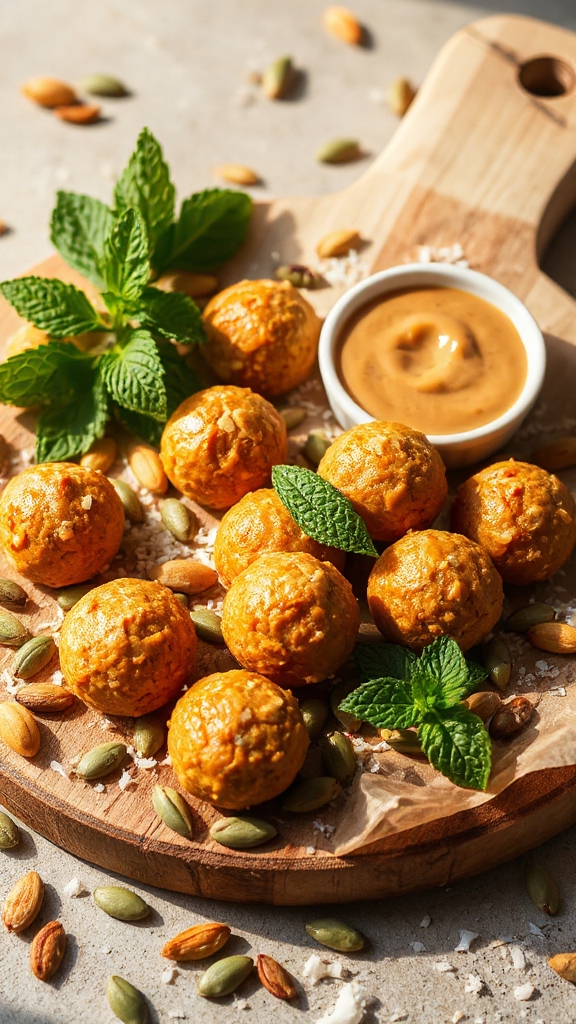 peanut butter pumpkin snacks