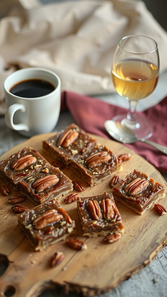 pecan pie bar pairings pecan pie bar pairings