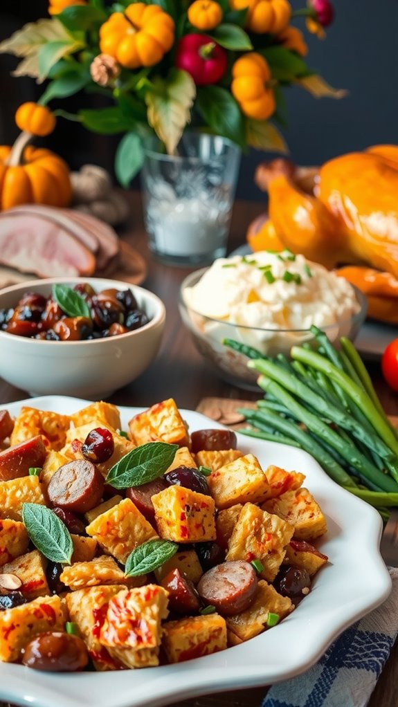 perfect thanksgiving dish pairings