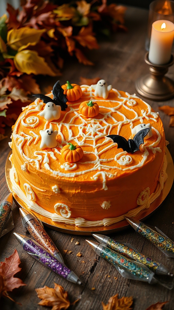 piped royal icing decoration