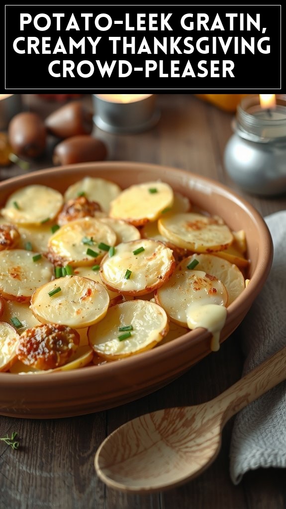 Potato-Leek Gratin, Creamy Thanksgiving Crowd-Pleaser