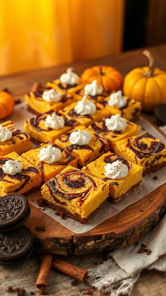 pumpkin cheesecake oreo bites