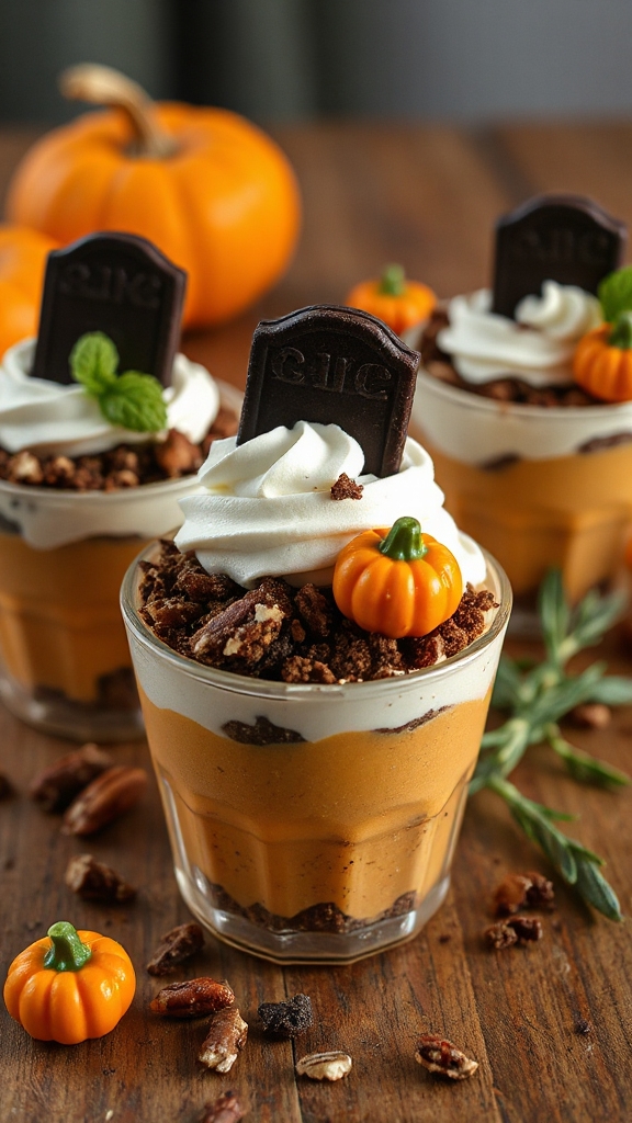 pumpkin dessert cups delight