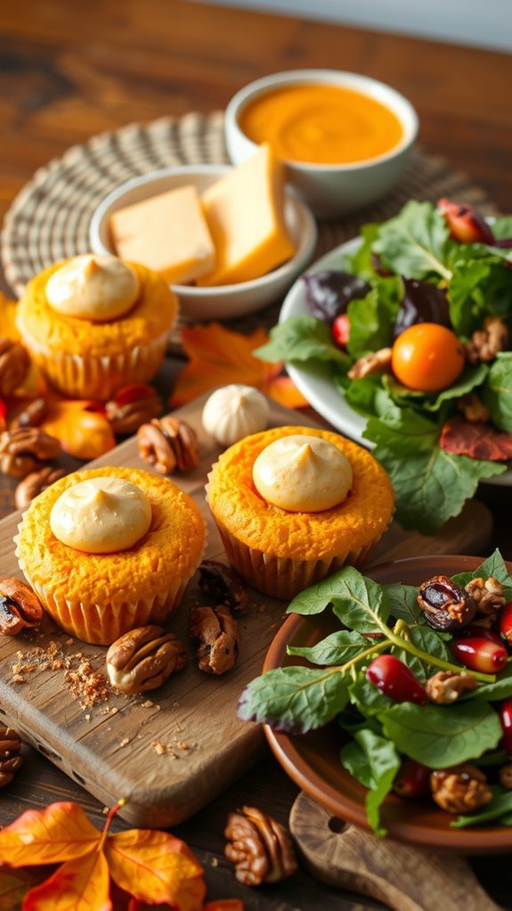 pumpkin muffins complement savory dishes pumpkin muffins complement savory dishes