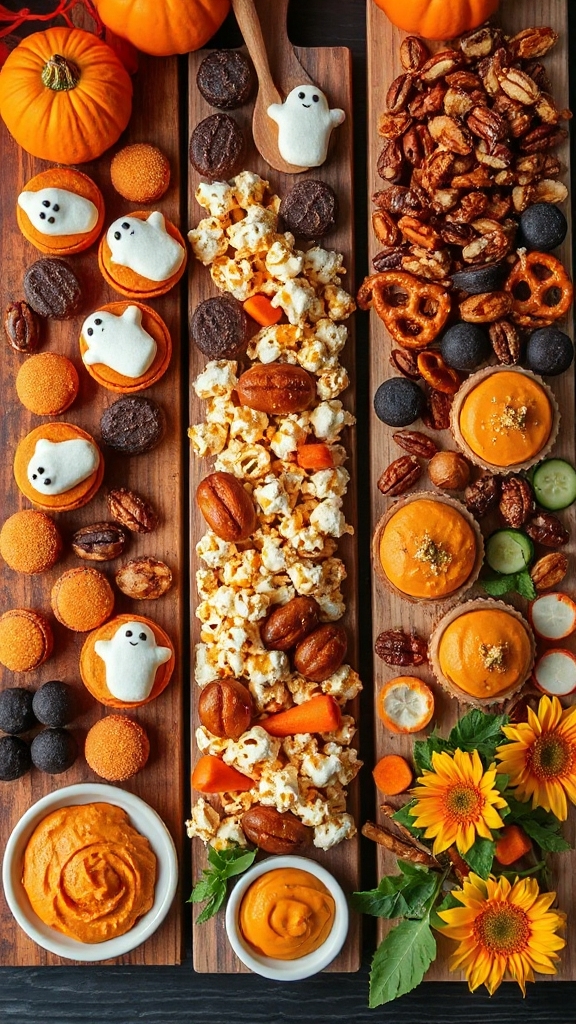 pumpkin spice halloween dip