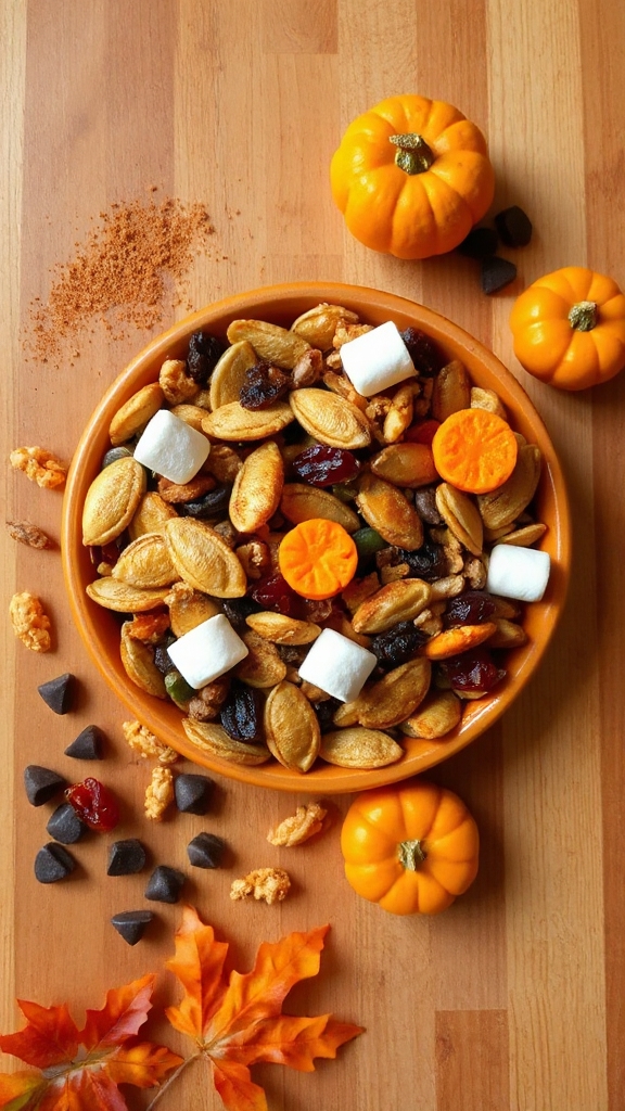 pumpkin spice nut mix