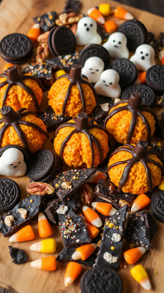 pumpkin spice rice krispies