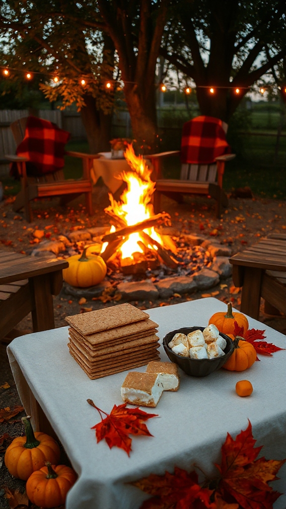 pumpkin spice s mores delight