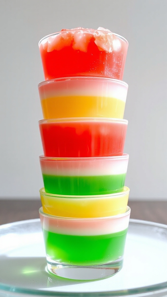 refreshing summer jello shots