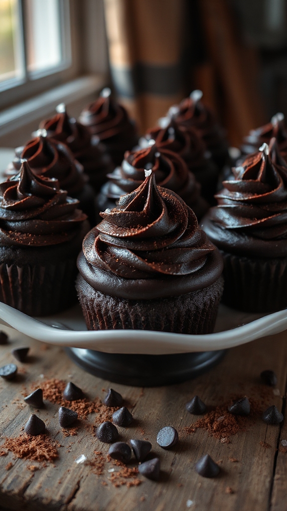 rich chocolate cupcake recipe