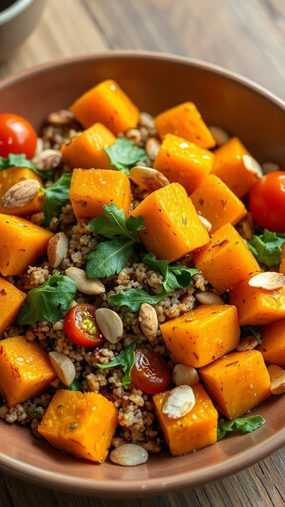 roasted pumpkin quinoa salad roasted pumpkin quinoa salad