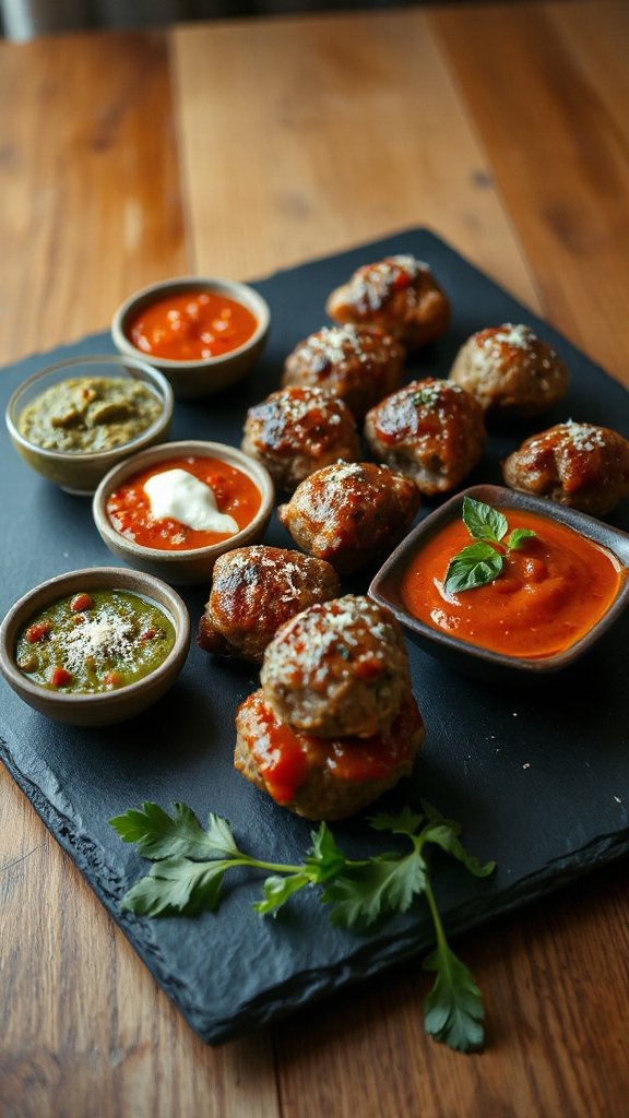 savory meatballs in marinara savory meatballs in marinara