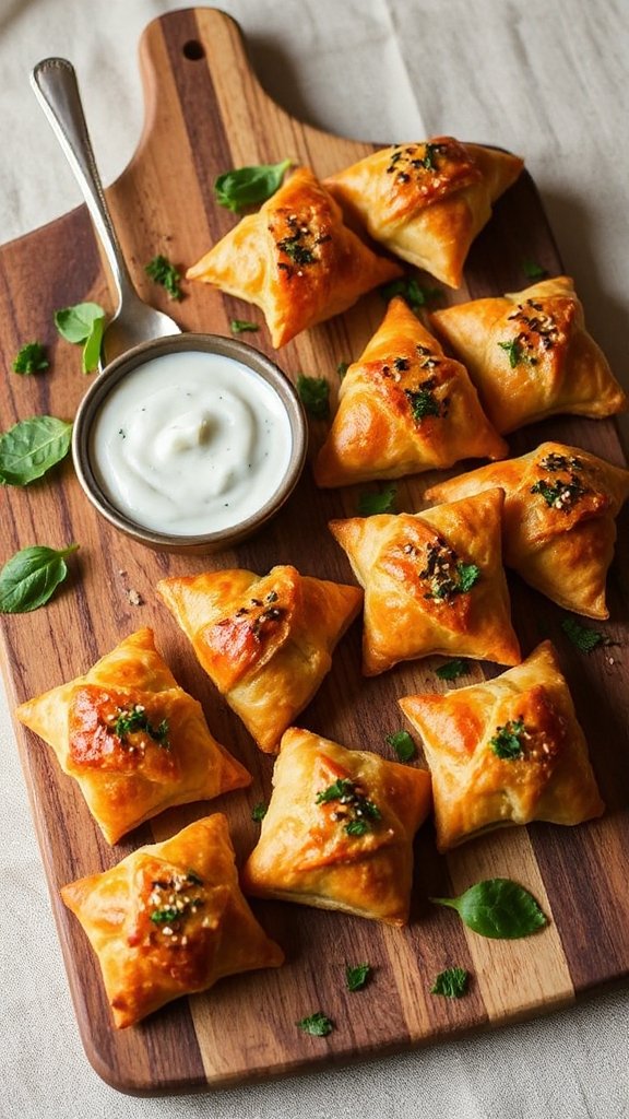 savory spinach feta pastries savory spinach feta pastries
