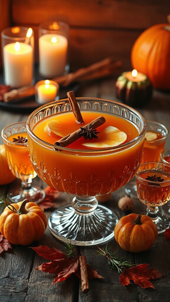 spiced apple cider punch