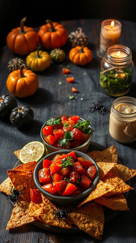 spicy tomato lime salsa
