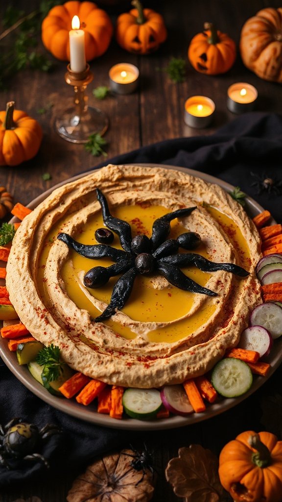spider web hummus recipe spider web hummus recipe