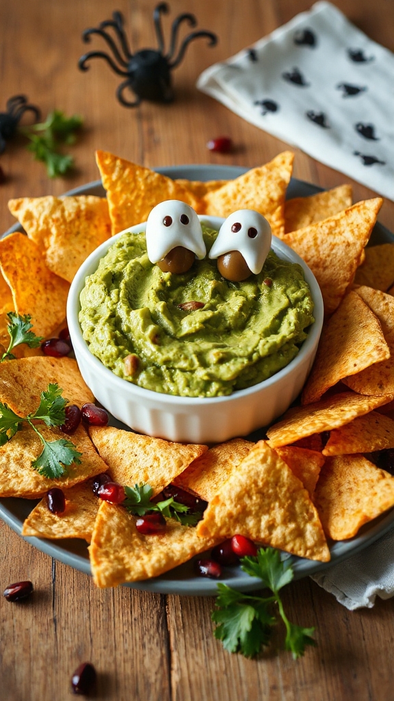 spooky avocado dip recipe