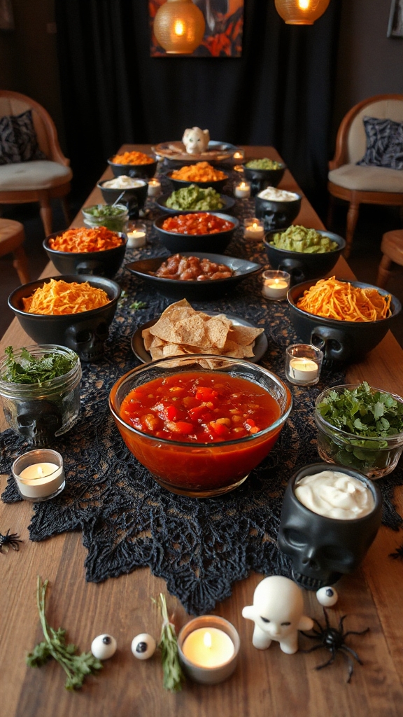 spooky blood red salsa recipe