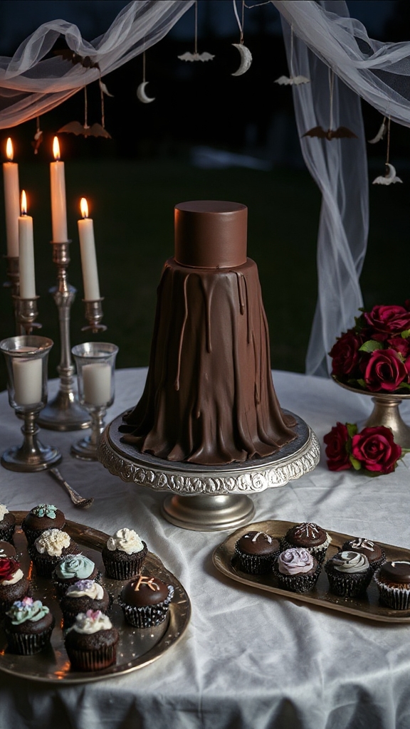 spooky chocolate dessert treats
