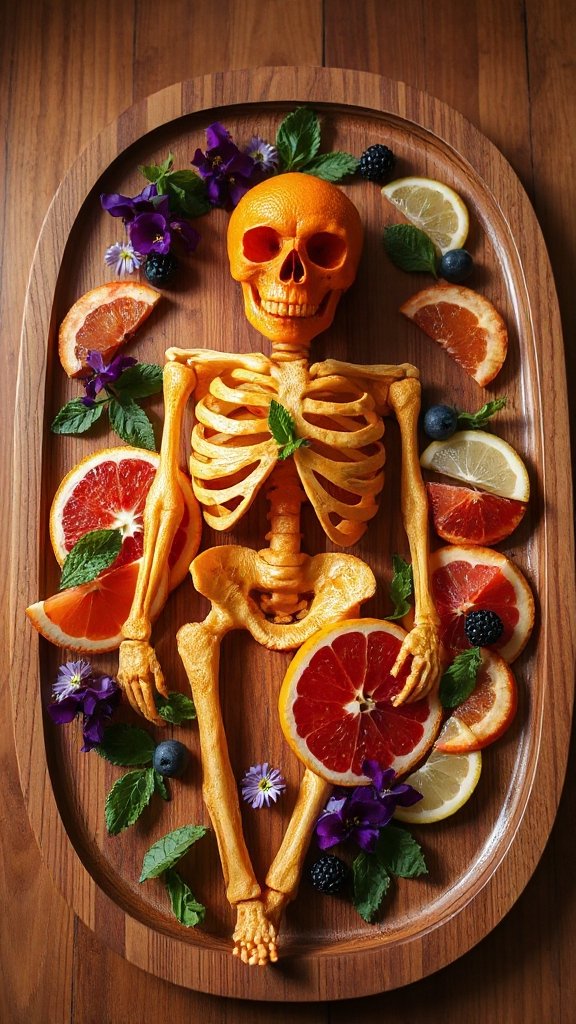 spooky citrus skeleton tray spooky citrus skeleton tray