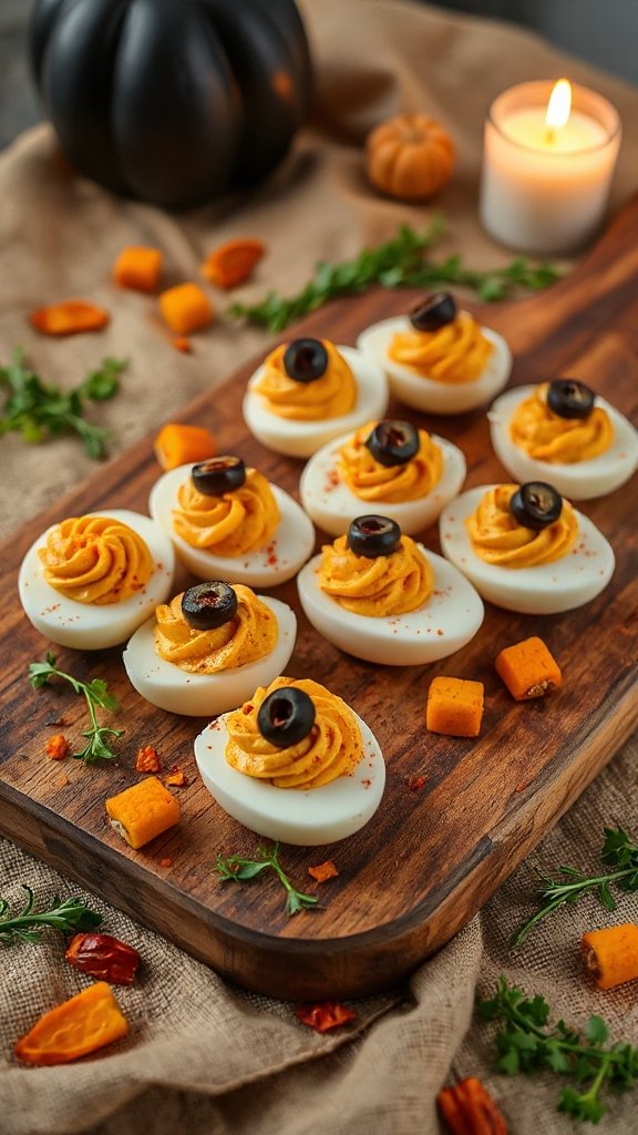 spooky creamy appetizer bites spooky creamy appetizer bites