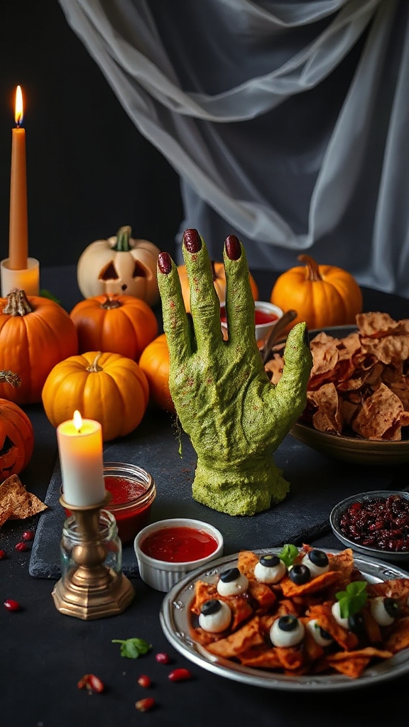 spooky edible halloween appetizer