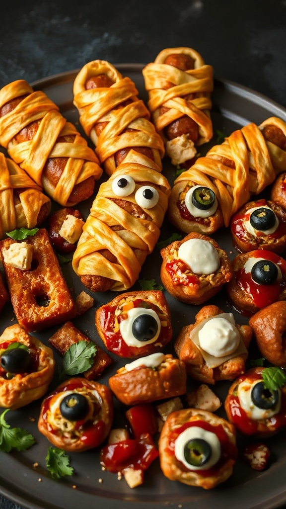 spooky eyeball meatball recipe