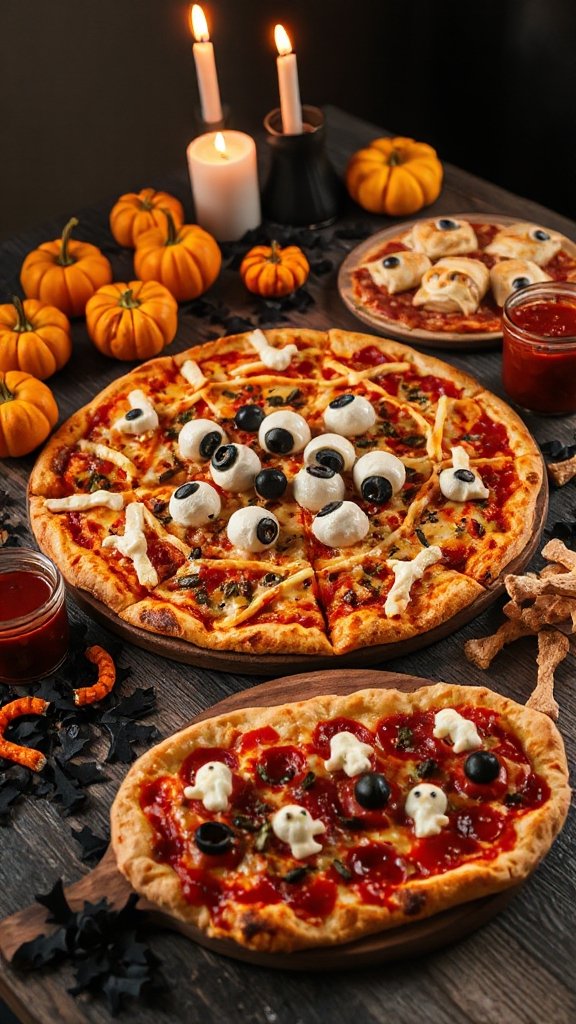 spooky eyeball pizza recipe spooky eyeball pizza recipe