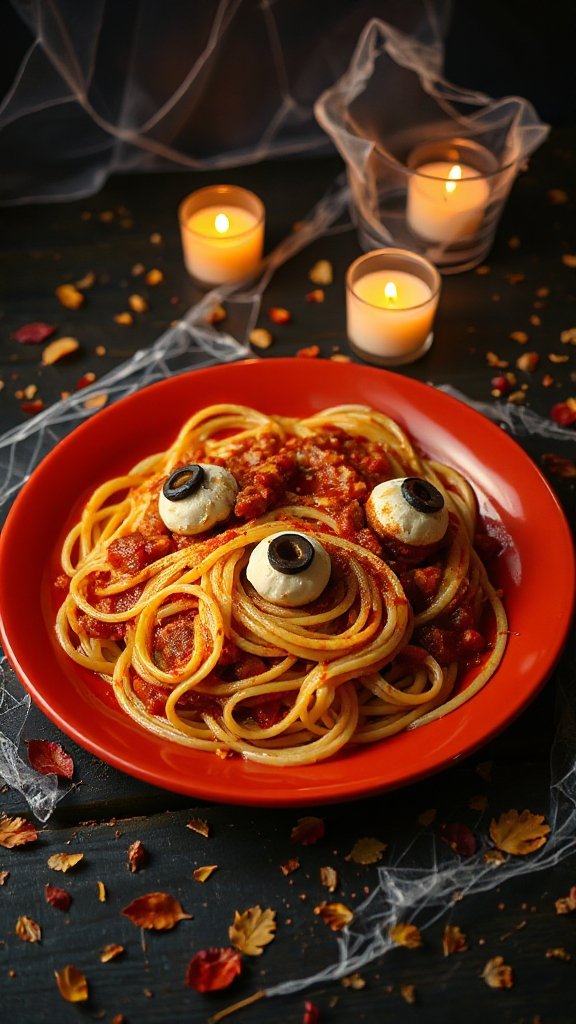 spooky eyeball spaghetti recipe spooky eyeball spaghetti recipe