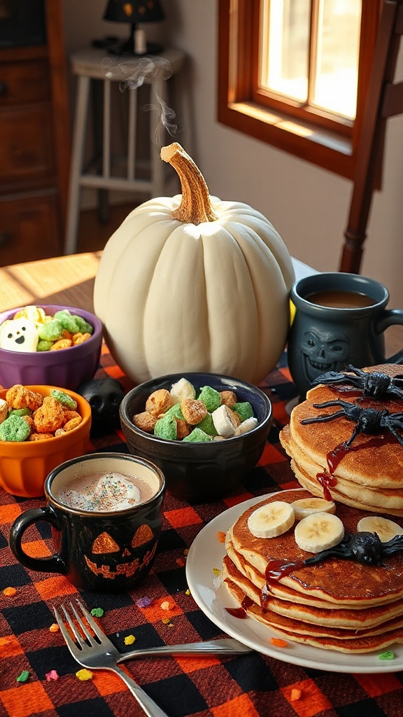 spooky festive breakfast treat