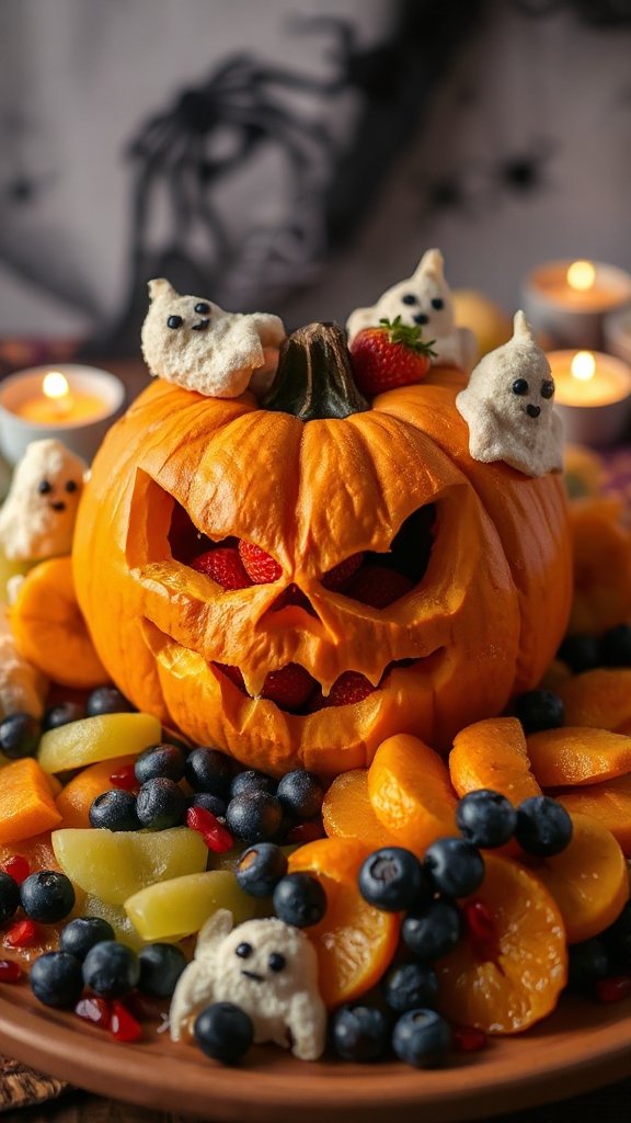 spooky fruit halloween platter spooky fruit halloween platter