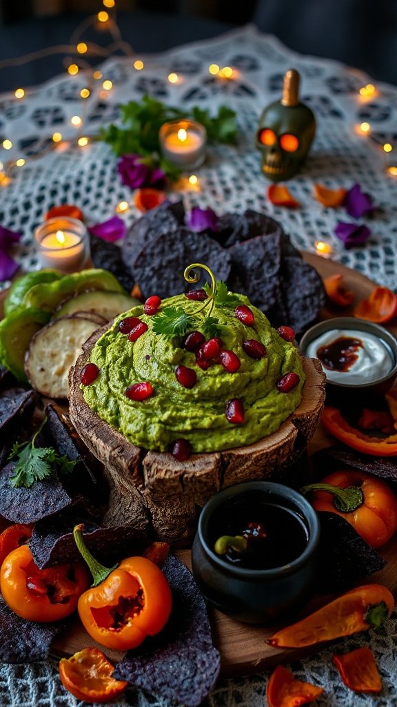 spooky guacamole for halloween spooky guacamole for halloween