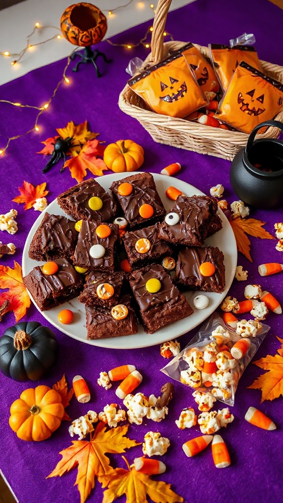 spooky halloween brownie recipe