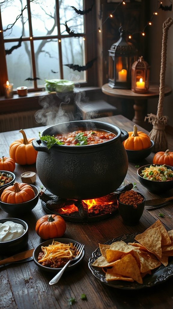 spooky halloween chili recipe
