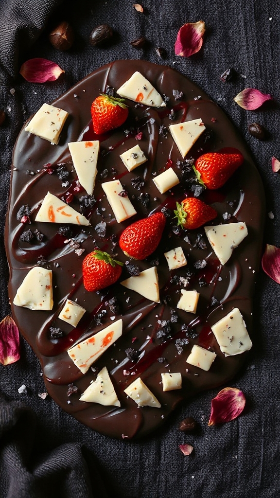 spooky halloween chocolate treat